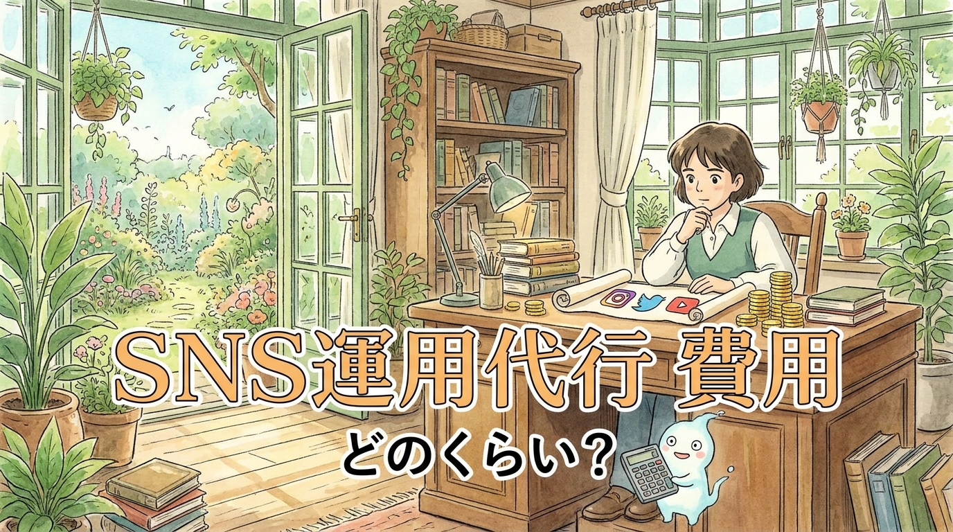 SNS運用代行 費用 どのくらい?