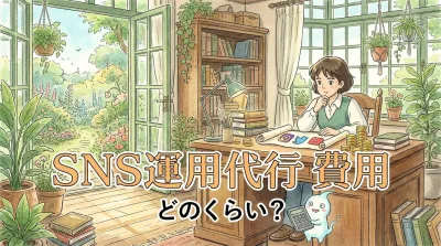 SNS運用代行 費用 どのくらい？予算を見込めばよいのかを分かりやすく解説