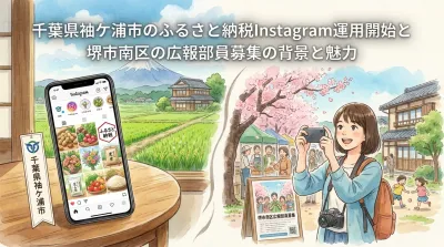 千葉県袖ケ浦市のふるさと納税Instagram運用開始と堺市南区の広報部員募集の背景と魅力